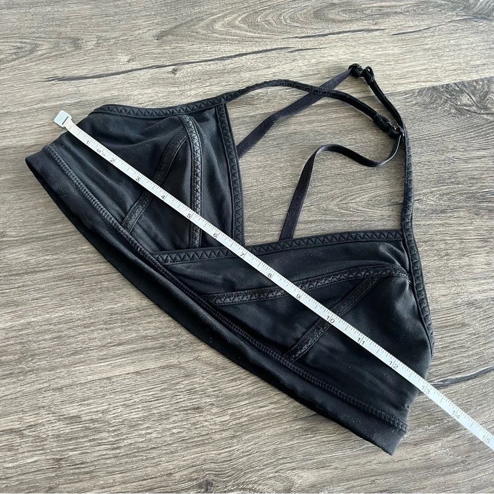 Lululemon Rehearsal Black Sports Bra